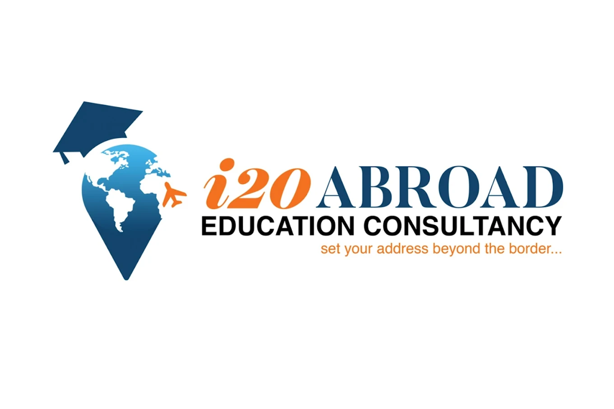 A student holding an I-20 form.