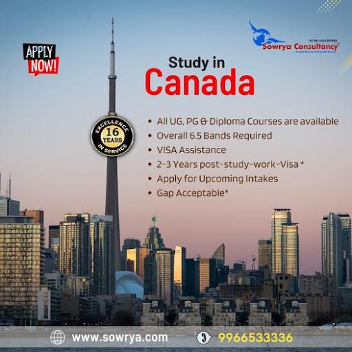 Overseas Education Consultants in Hyderabad - Sowrya Consultancy office
