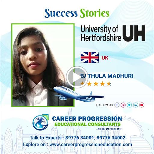 Career Progression Overseas Education Consultants office