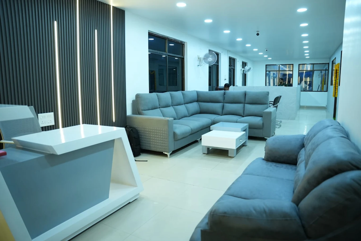 A handshake between a consultant and student.